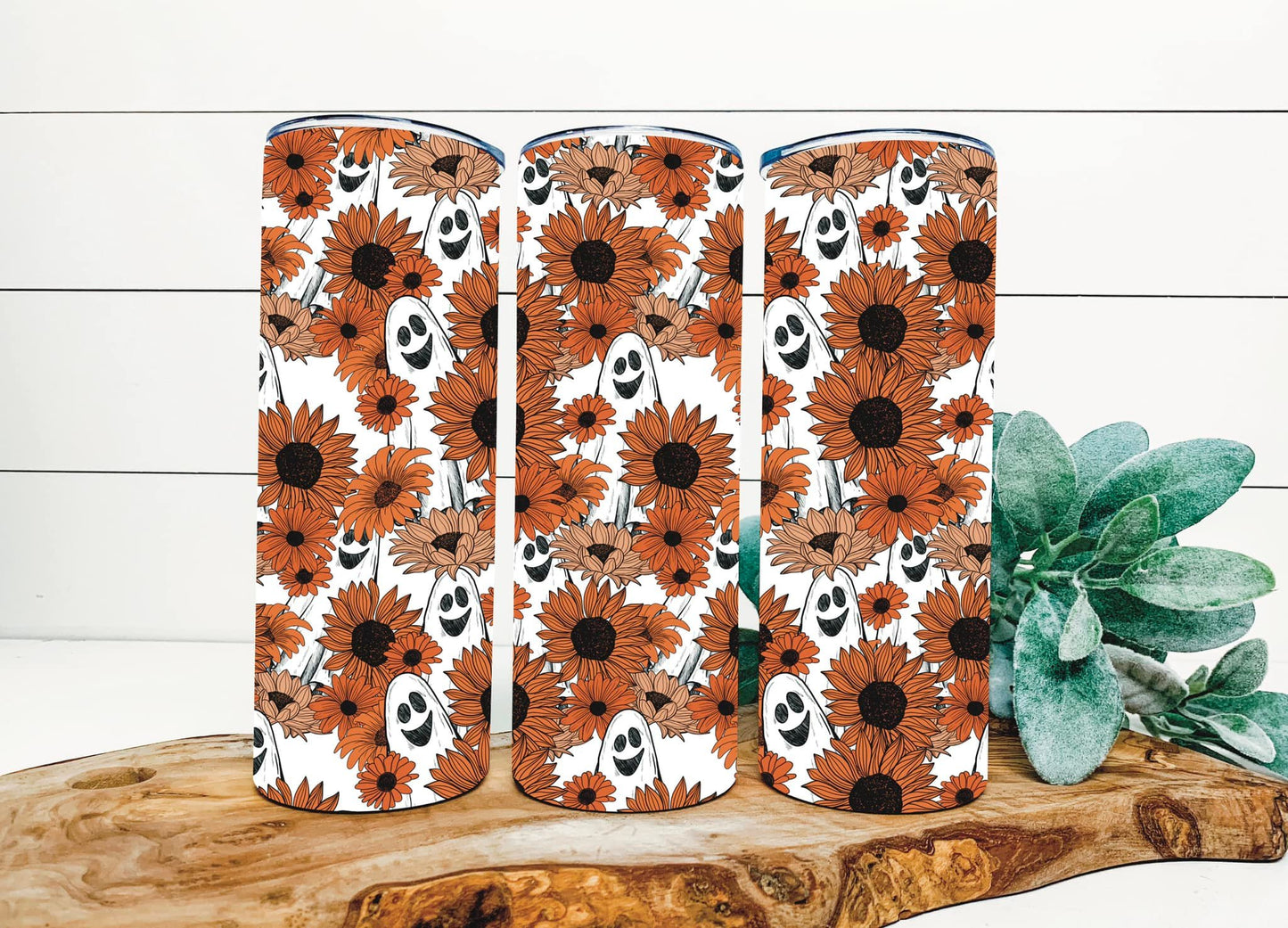 Floral Ghosts 20oz Tumbler