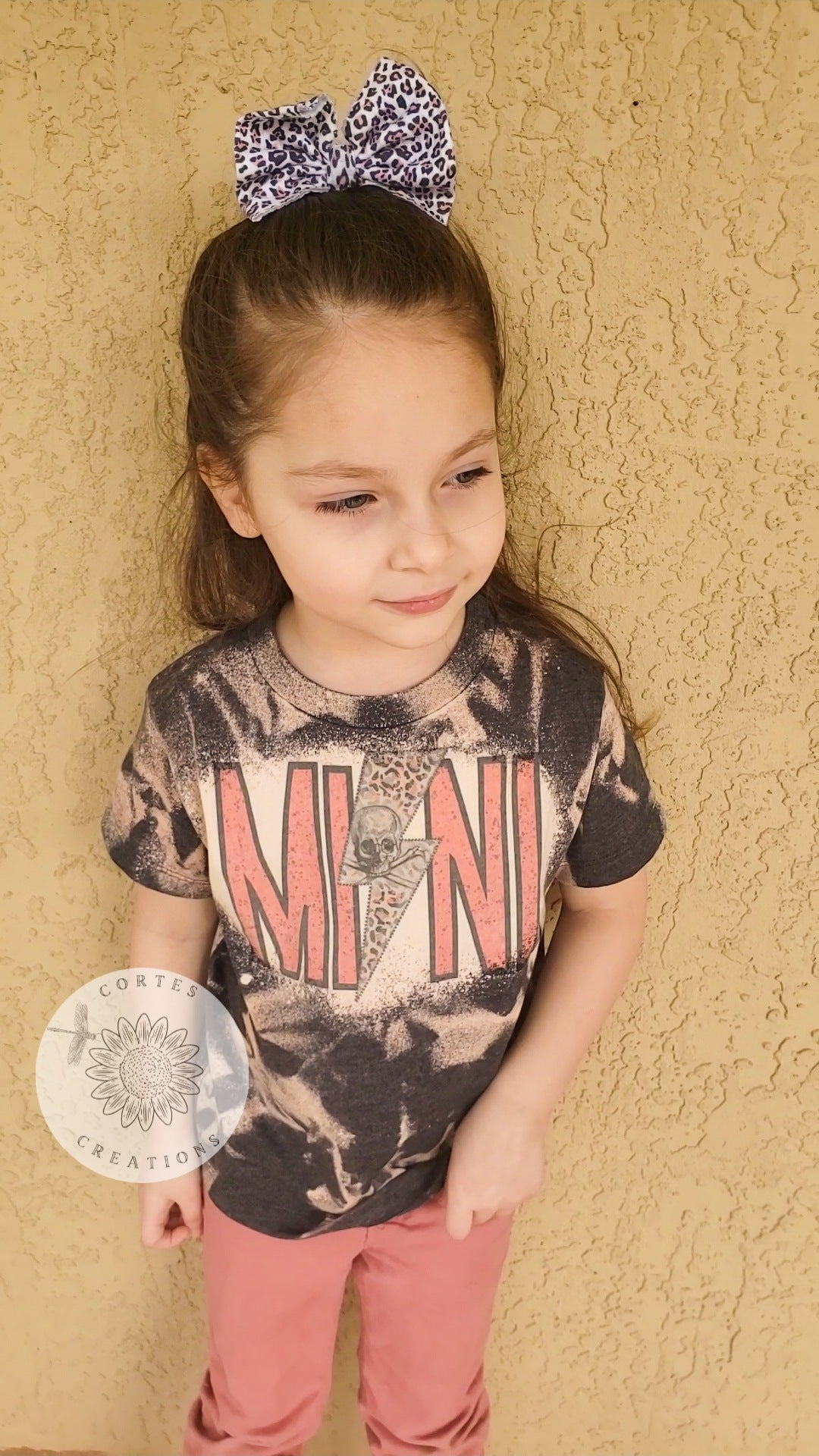 Mini Lightning Bolt Bleached Shirt