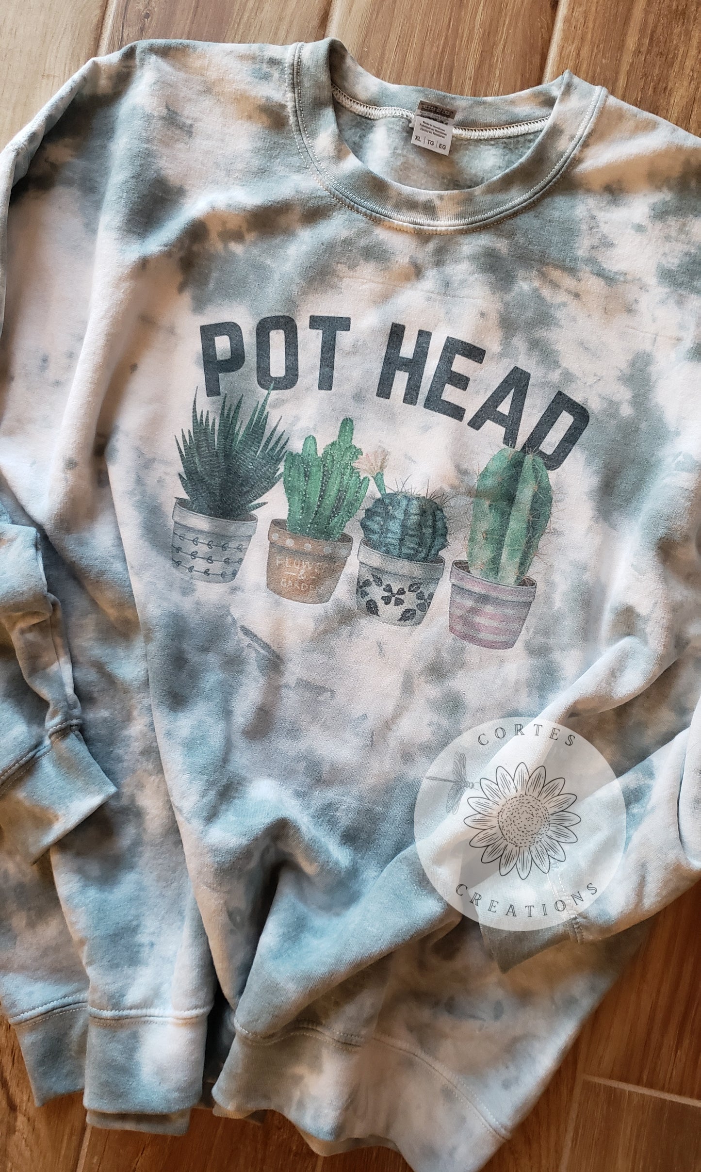 Pot Head Dyed Sweatshirt