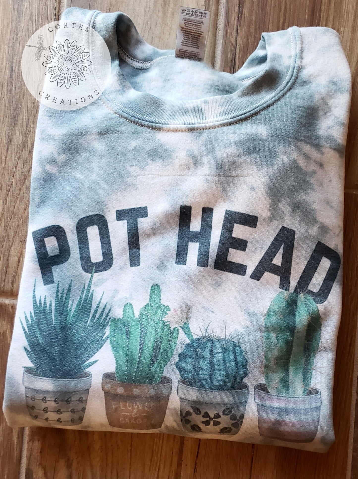 Pot Head Dyed Sweatshirt
