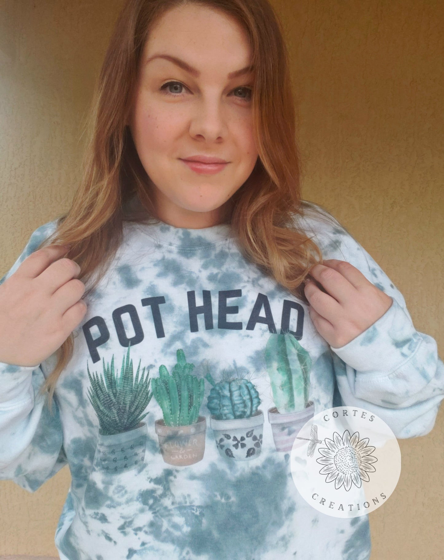 Pot Head Dyed Sweatshirt